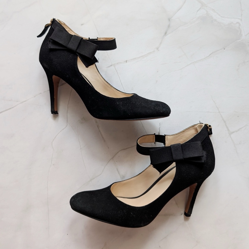 Black Heels with Bow | Nine West